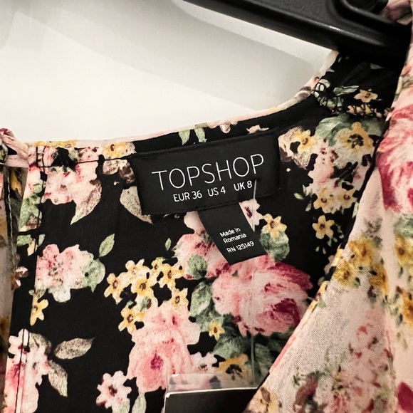 Topshop Floral Dress - Picture 2 of 6